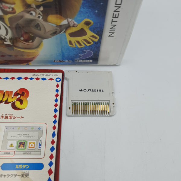 MADAGASCAR 3 NTSC J NINTENDO 3DS