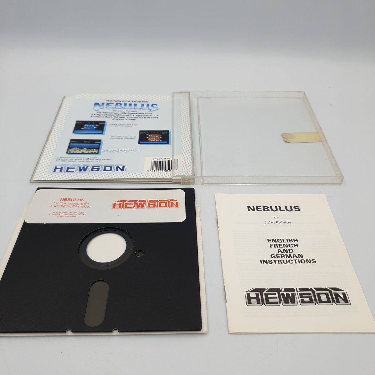 NEBULUS COMMODORE 64/128 | CRAZY THUMBS