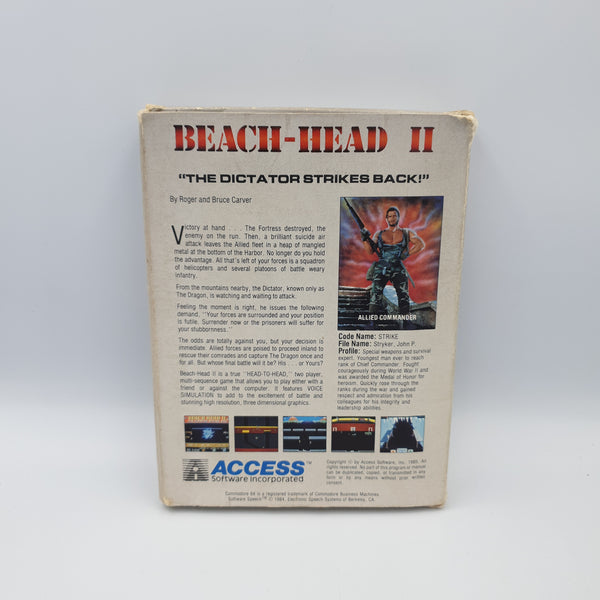 BEACH HEAD 2 COMMODORE 64/128