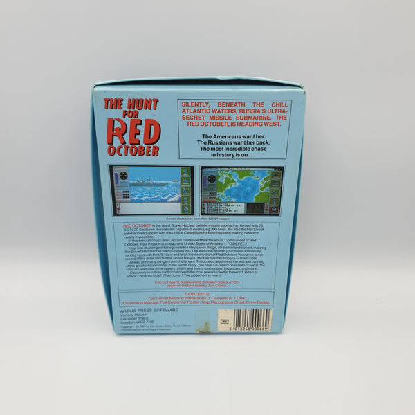 THE HUNT FOR THE RED OCTOBER COMMODORE 64/128