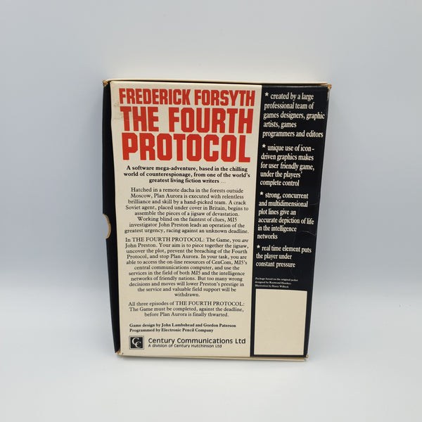 THE FOURTH PROTOCOL COMMODORE 64