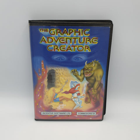 THE GRAPHIC ADVENTURE CREATOR COMMODORE 64