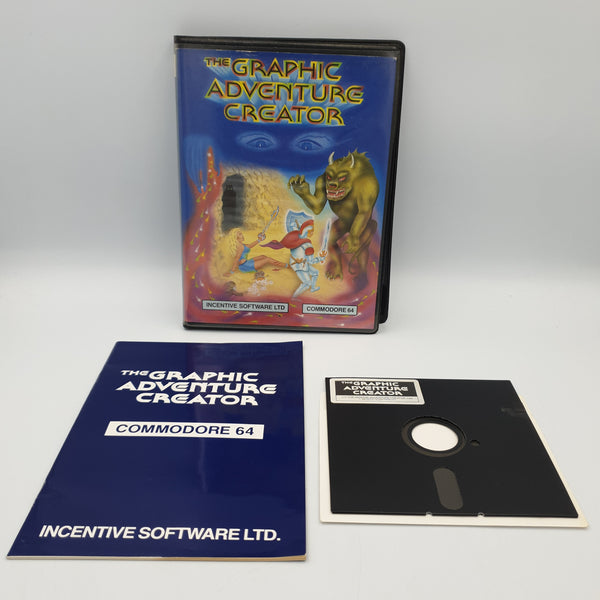 THE GRAPHIC ADVENTURE CREATOR COMMODORE 64