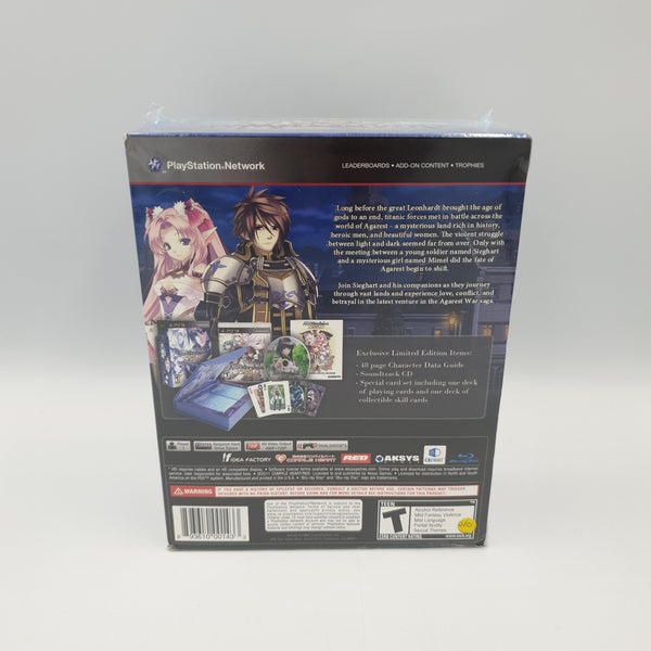 RECORD OF AGAREST WAR ZERO LIMITED EDITION PS3 NEW & SEALED