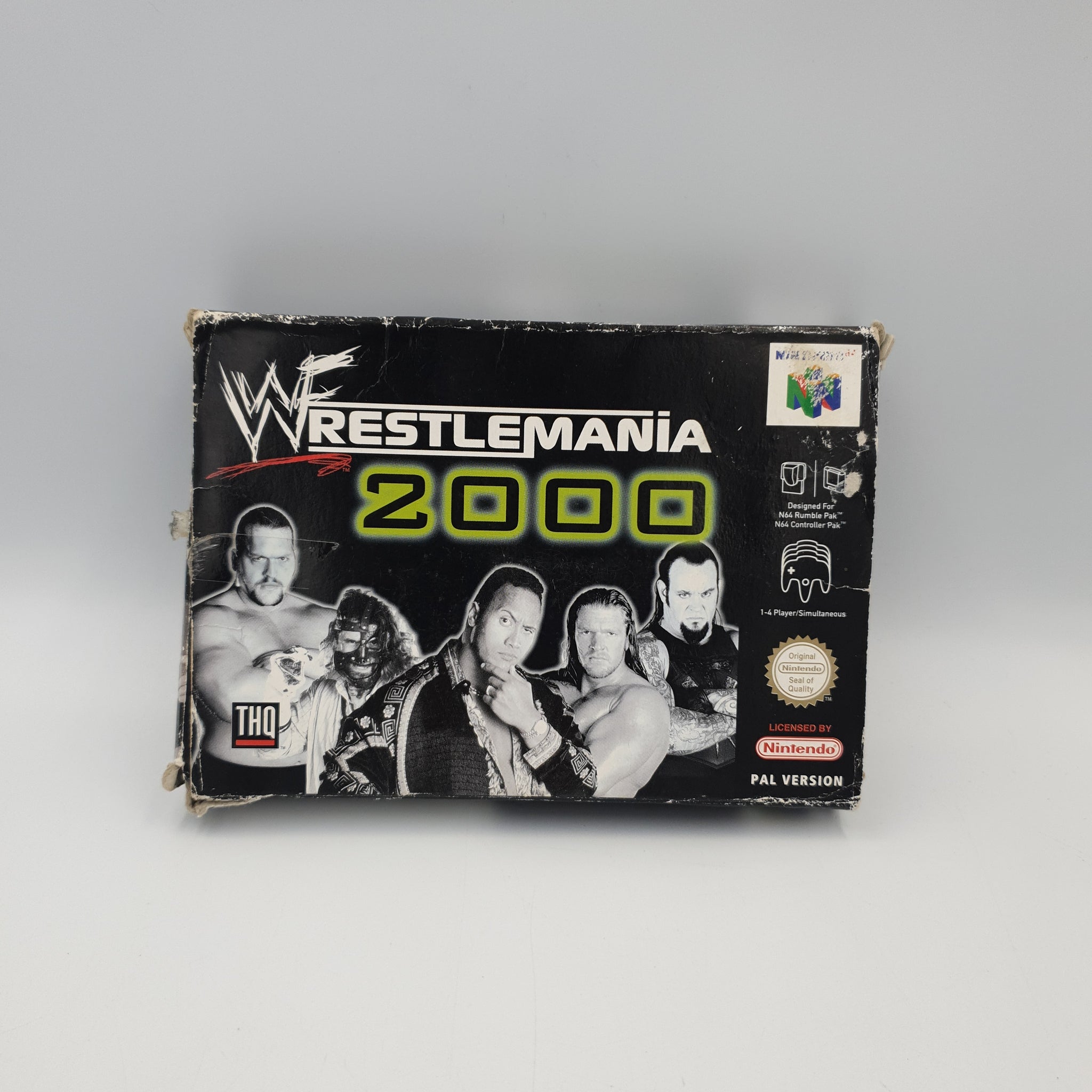 WWF WRESTLEMANIA 2000 N64 | CRAZY THUMBS