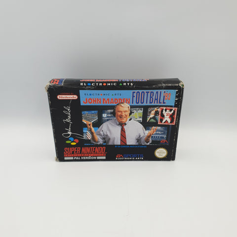 JOHN MADDEN FOOTBALL 93 SNES