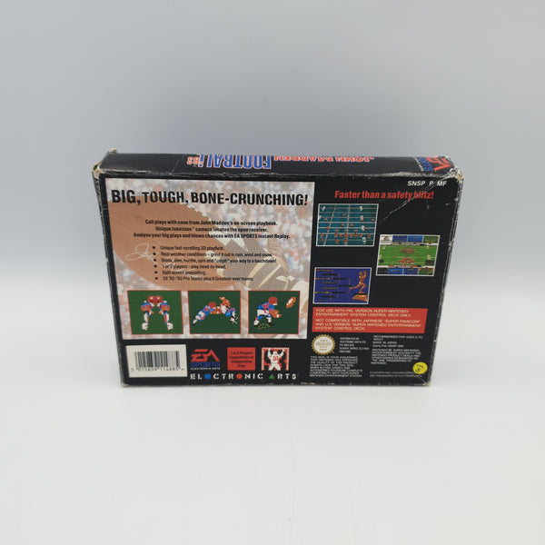 JOHN MADDEN FOOTBALL 93 SNES