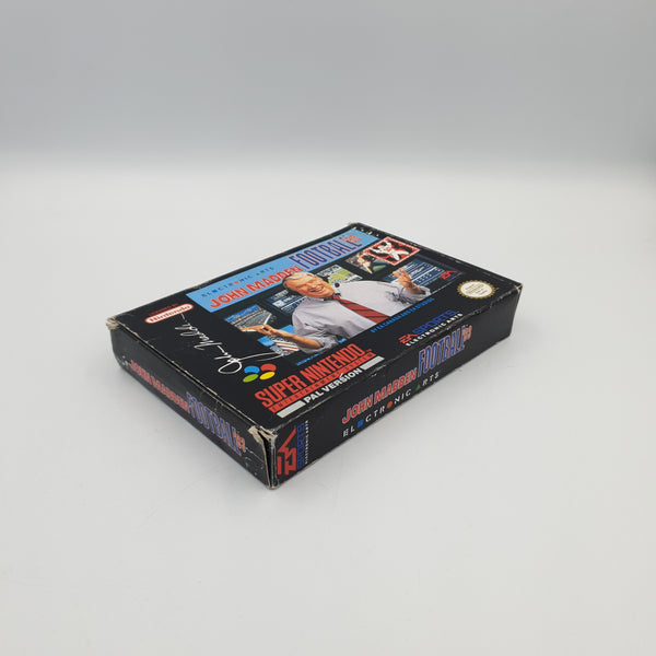 JOHN MADDEN FOOTBALL 93 SNES