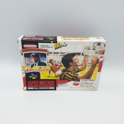 PLAYER MANAGER SNES