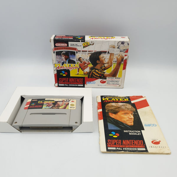 PLAYER MANAGER SNES