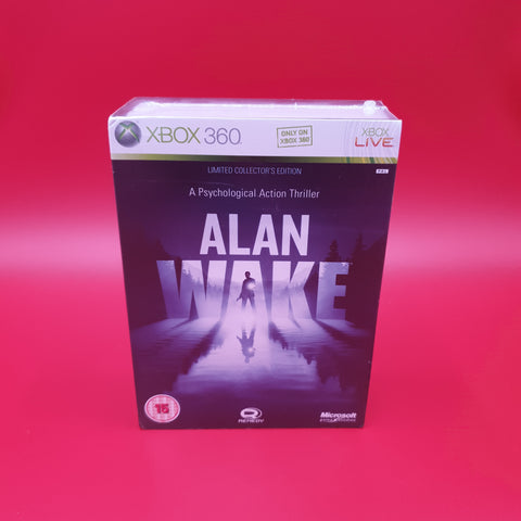 ALAN WAKE LIMITED COLLECTOR'S EDITION XBOX 360