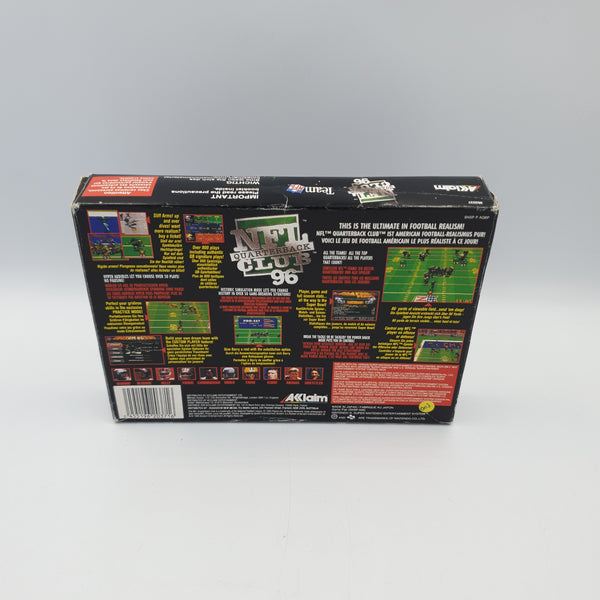 NFL QUARTERBACK 96 SNES