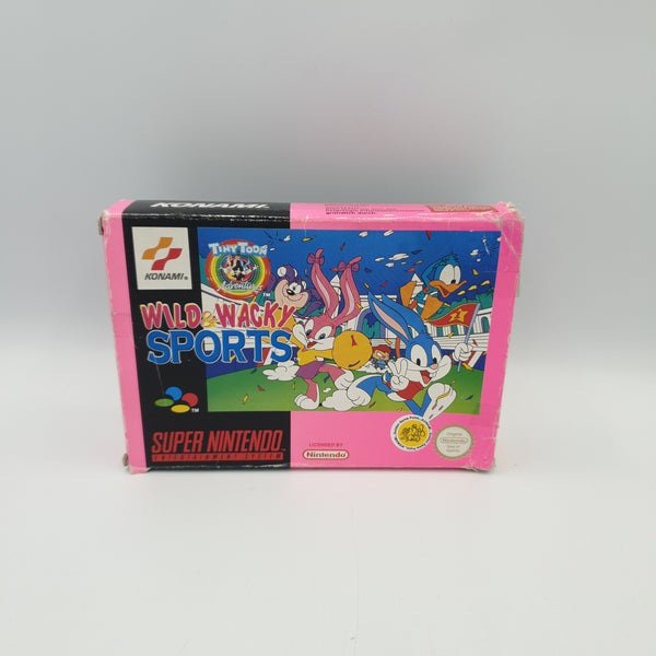 WILD WACKEY SPORTS SNES