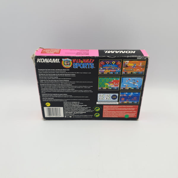 WILD WACKEY SPORTS SNES