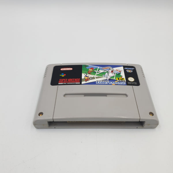 BUGS BUNNY RABBIT RAMPAGE SNES