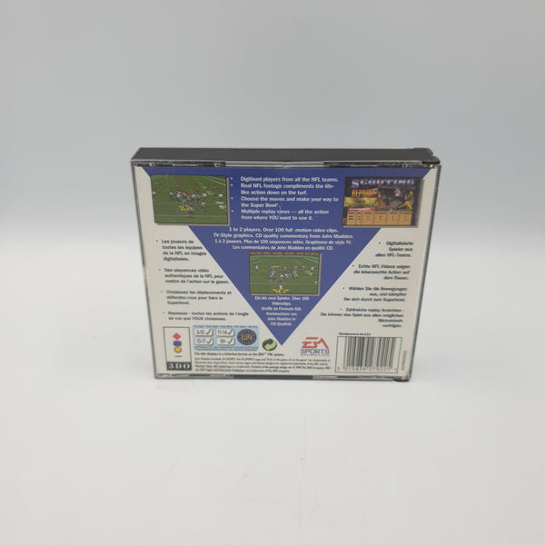 JOHN MADDEN FOOTBALL PANASONIC 3DO