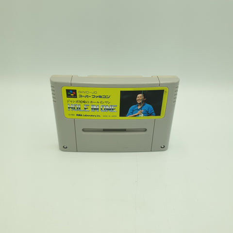 HOLE IN ONE SUPER FAMICOM NTSC JAPANESE