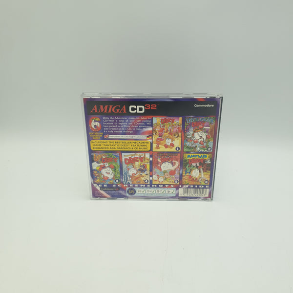 THE BIG 6 DIZZY ADVENTURE GAMES AMIGA CD32