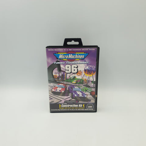 MICRO MACHINES TURBO TOURNAMENT 96 SEGA MEGADRIVE