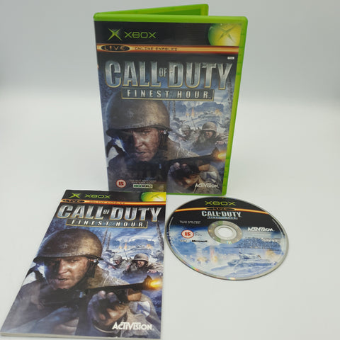 CALL OF DUTY FINEST HOUR XBOX