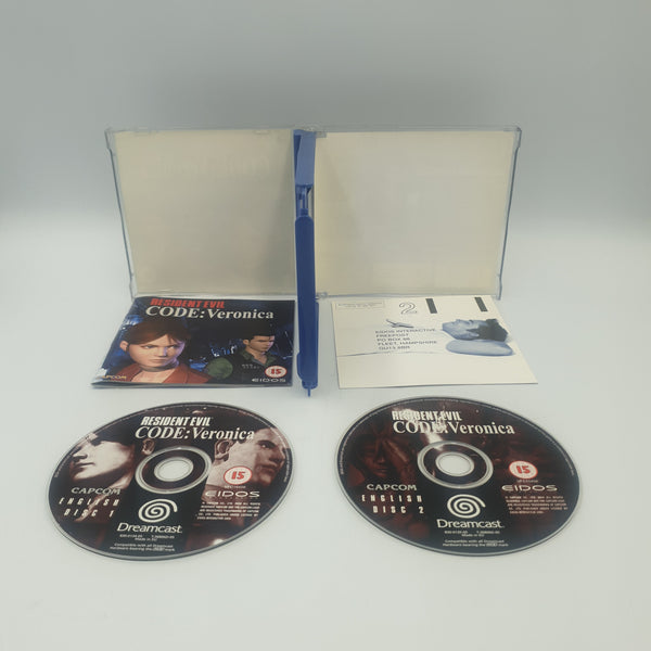 RESIDENT EVIL CODE: VERONICA SEGA DREAMCAST