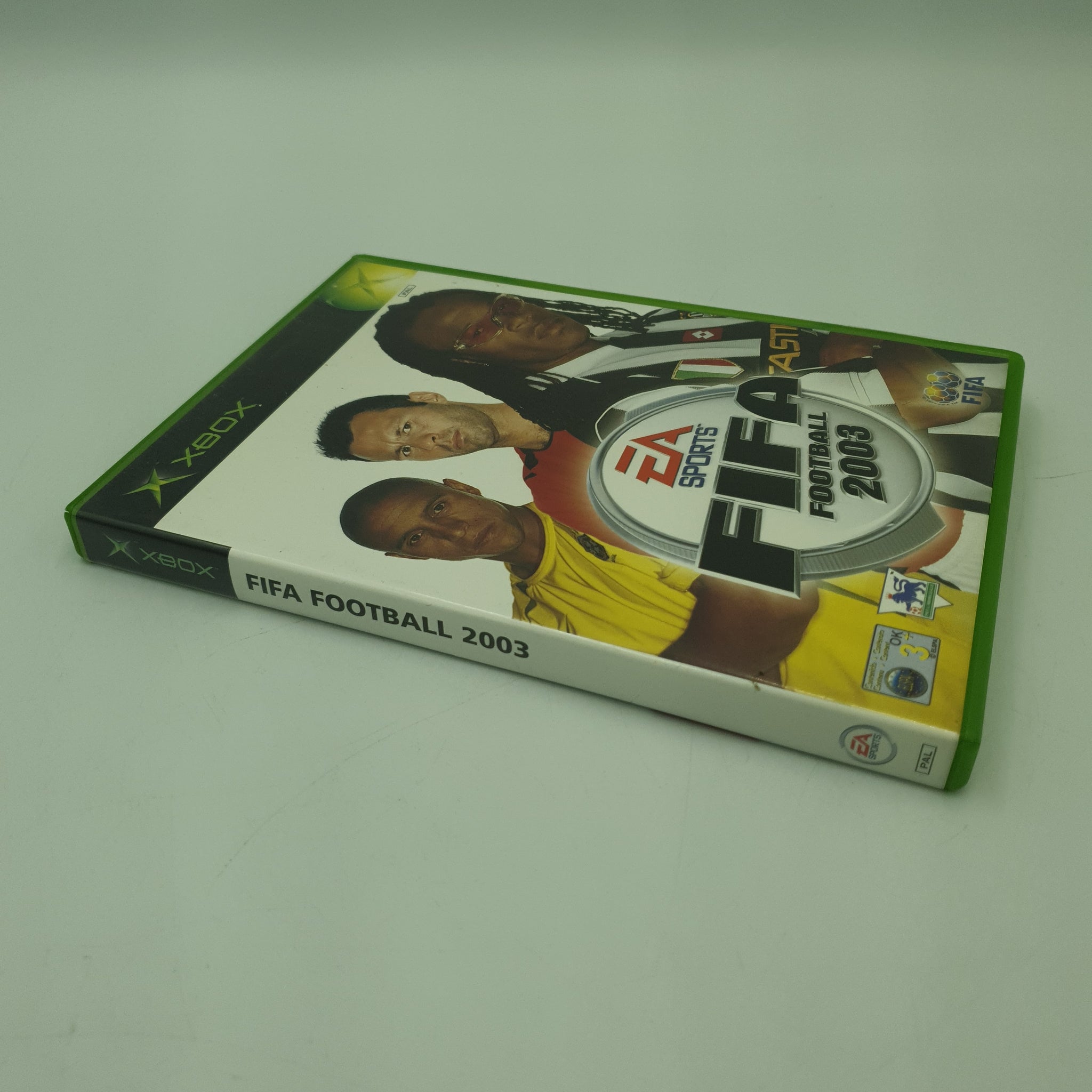 Jeu FIFA 2003 Pour Xbox - Version PAL Italienne - Comme Neuf