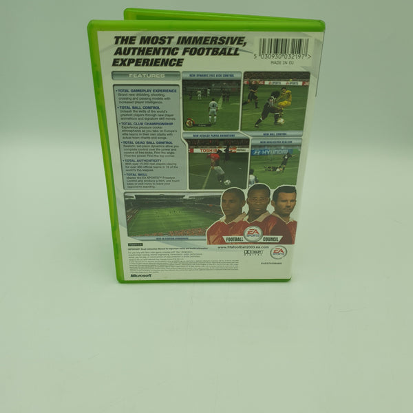 FIFA FOOTBALL 2003 XBOX