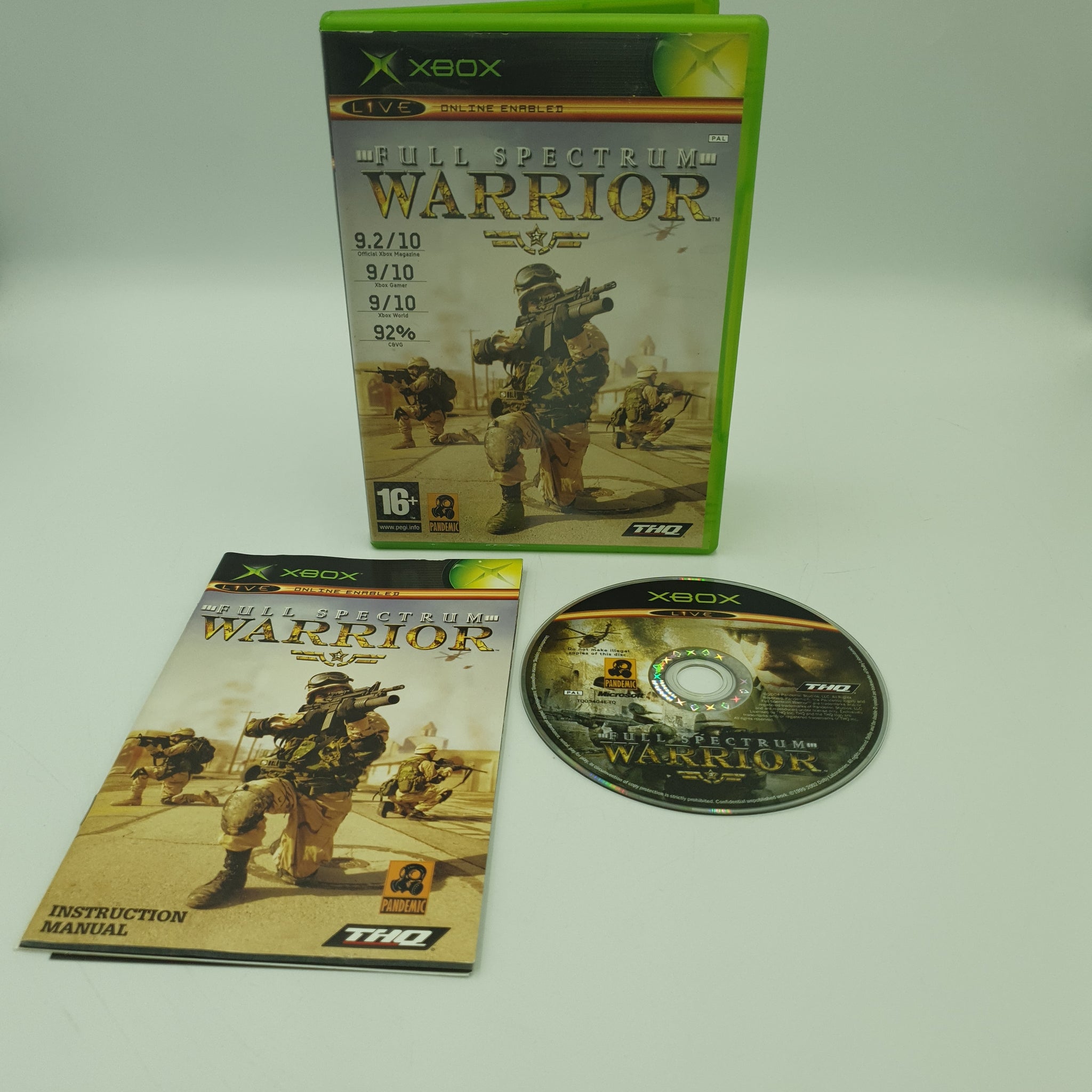 FULL SPECTRUM WARRIOR XBOX