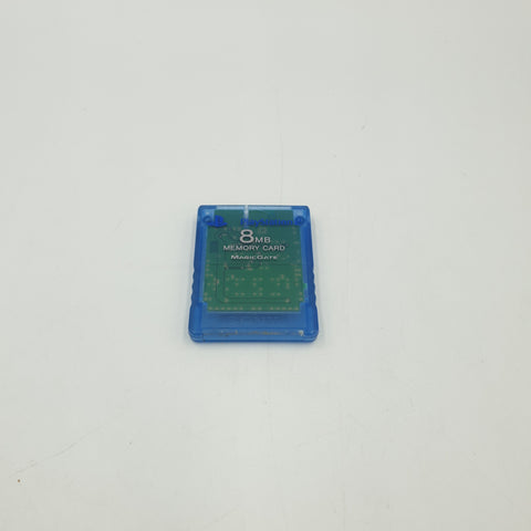 PS2 MEMORY CARD BLUE