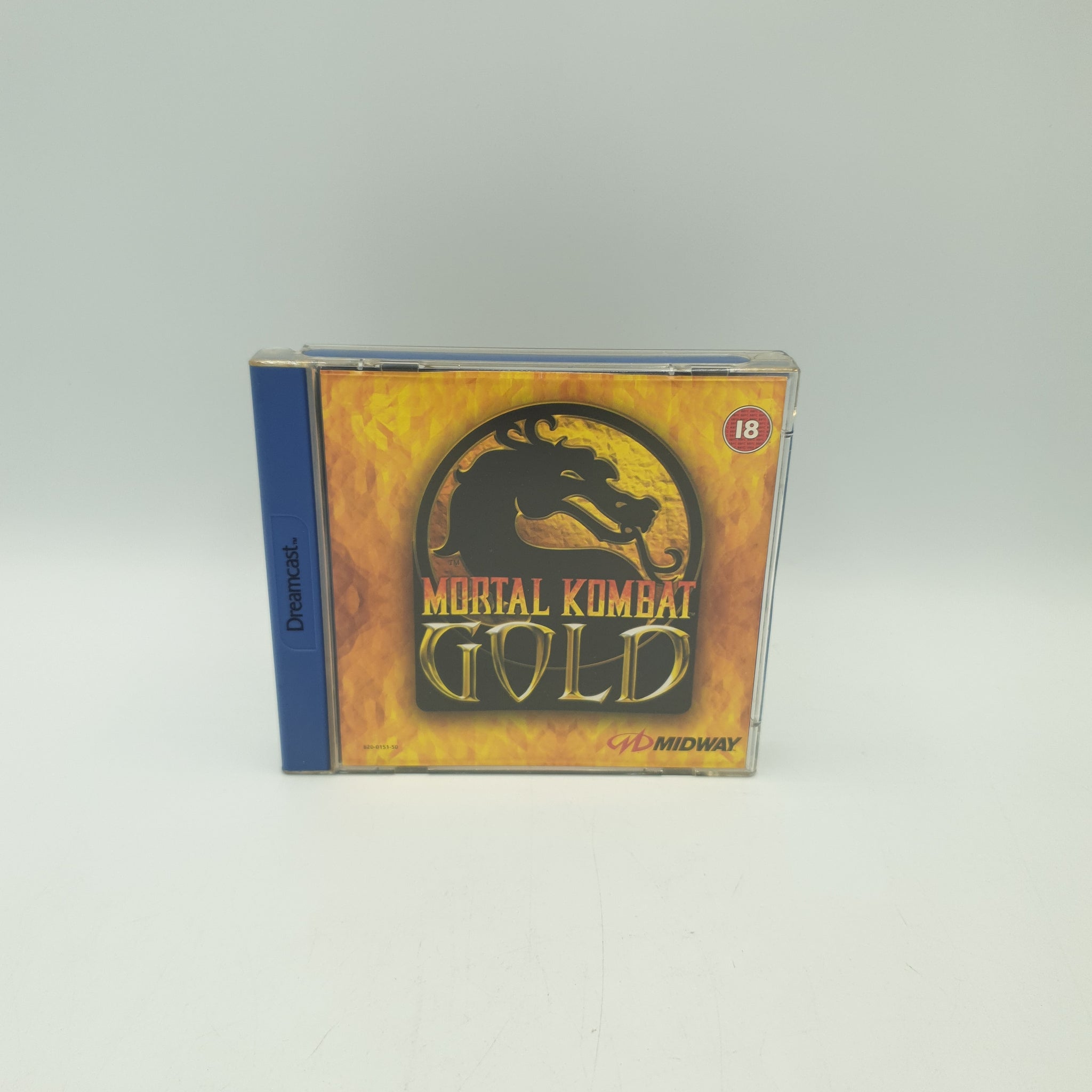 MORTAL KOMBAT GOLD SEGA DREAMCAST