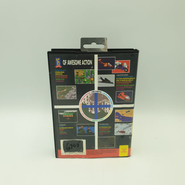 JUNGLE STRIKE SEGA MEGADRIVE