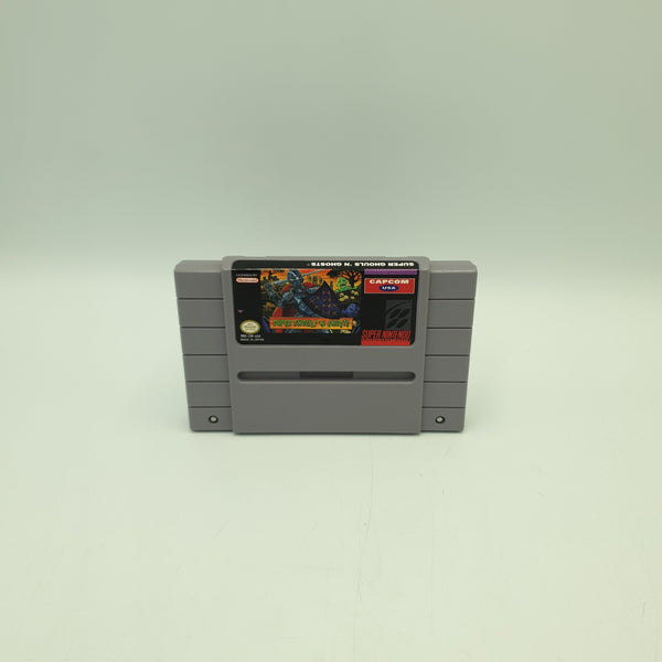 SUPER GHOULS N GHOST SNES NTSC US