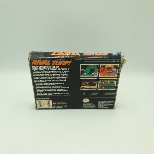 RIVAL TURF! SNES NTSC US