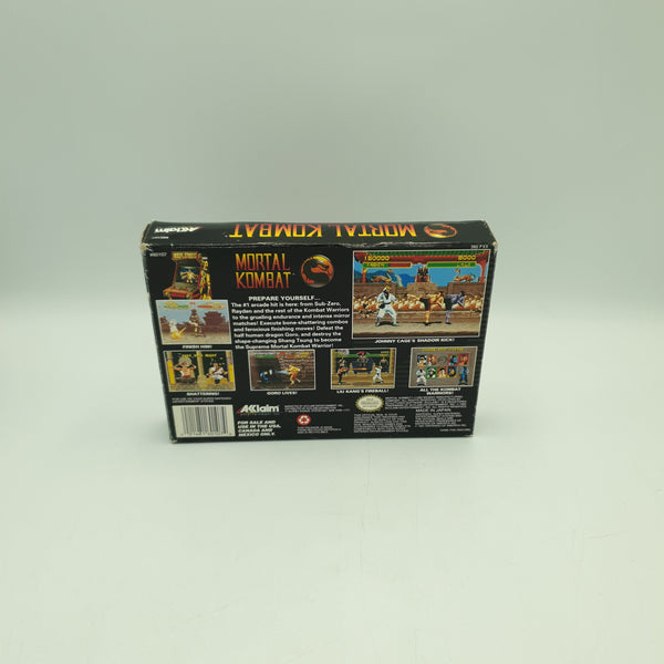 MORTAL KOMBAT SNES NTSC US