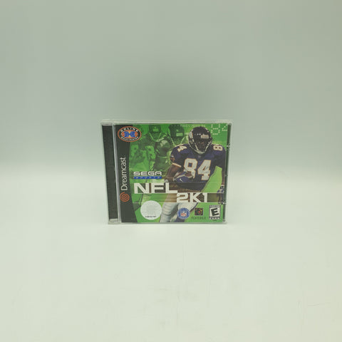 NFL 2K1 SEGA DREAMCAST NTSC