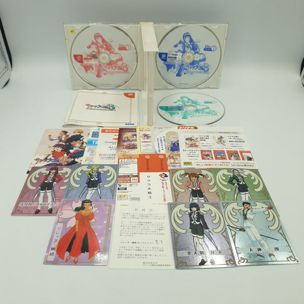 SAKURA WARS 3 SEGA DREAMCAST NTSC JAP