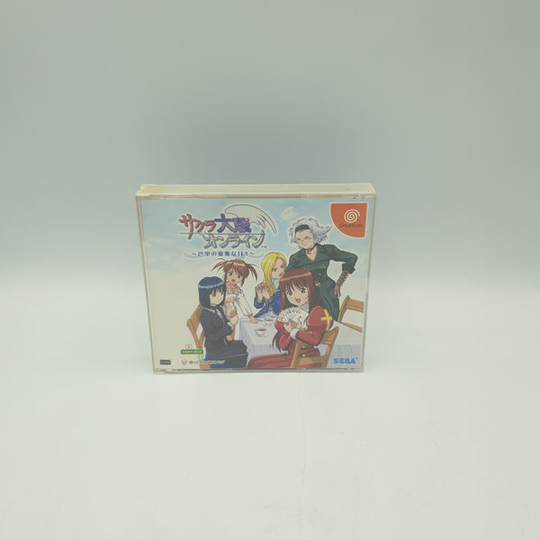 SAKURA WARS ONLINE SEGA DREAMCAST NTSC JAP