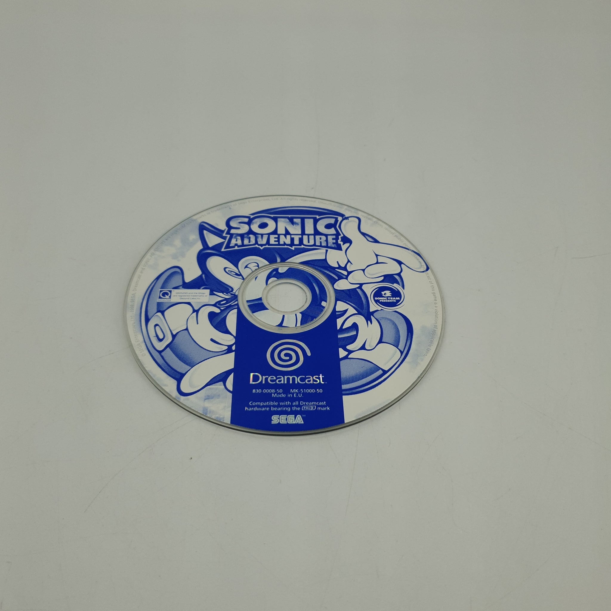 SONIC ADVENTURE SEGA DREAMCAST