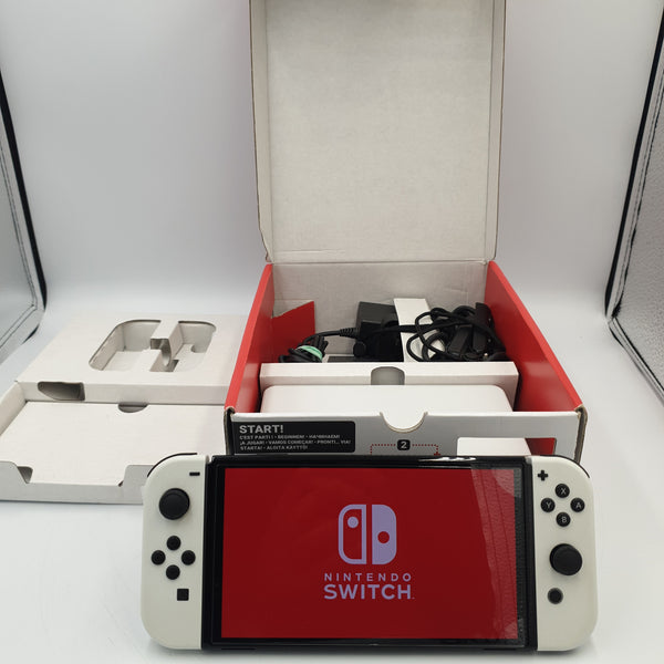 SWITCH OLED CONSOLE WHITE