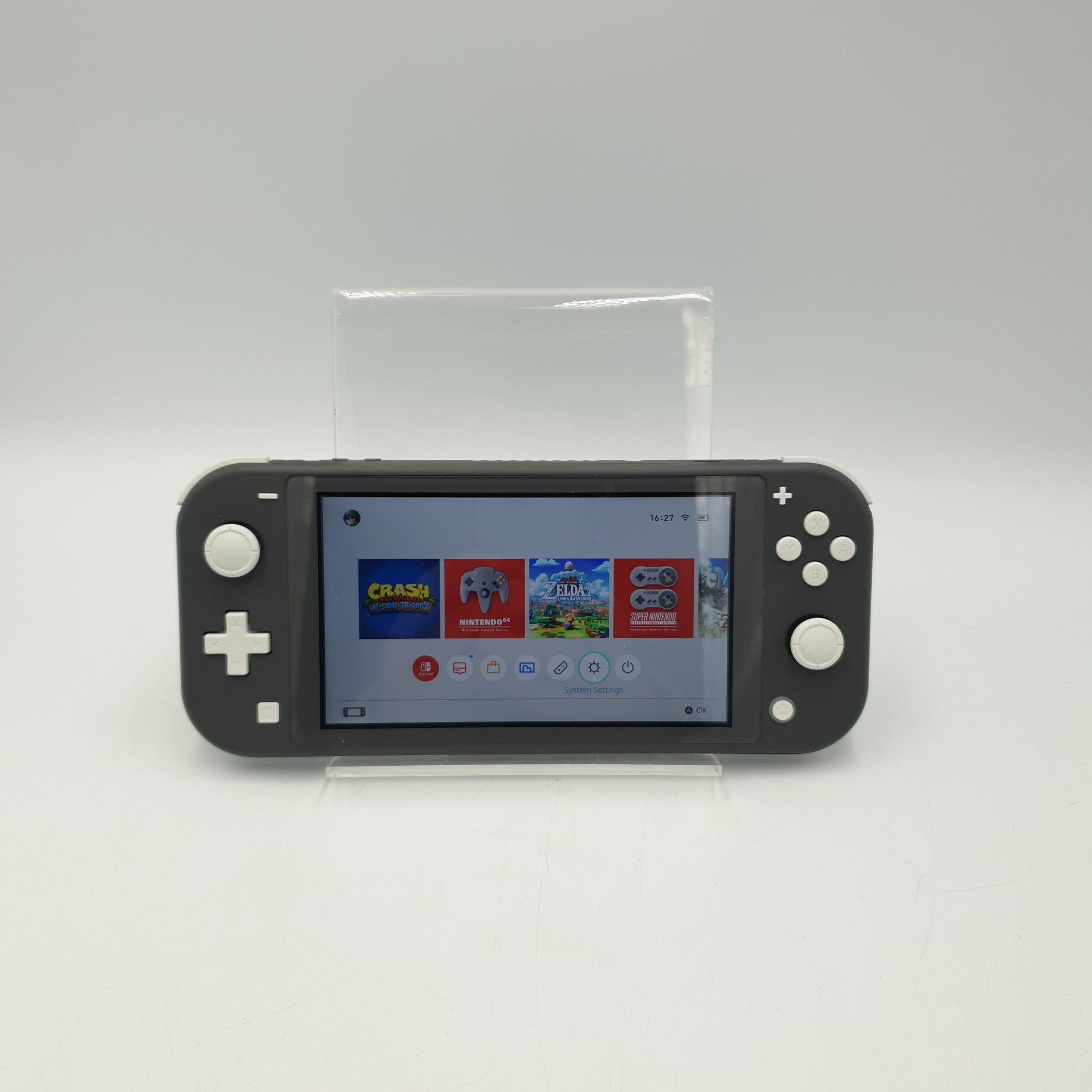 SWITCH LITE CONSOLE GREY