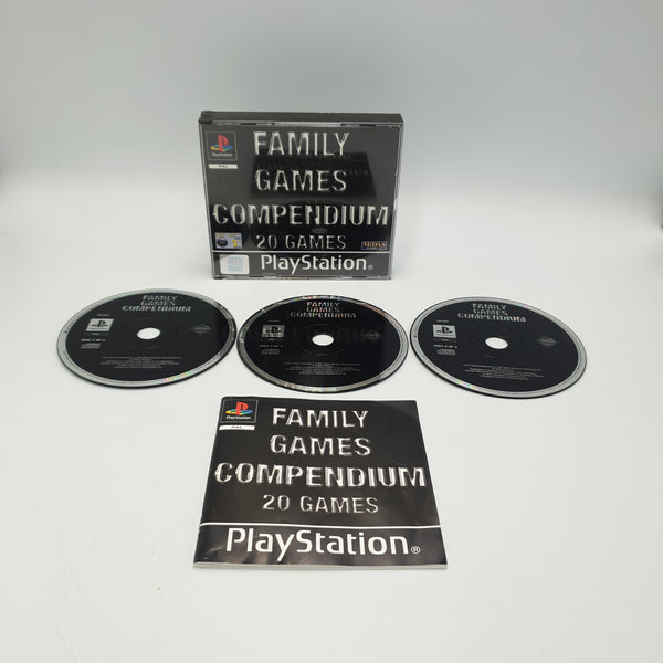 FAMILY GAMES COMPENDIUM 20 GAMES PS1