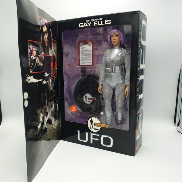 GERRY ANDERSON'S UFO LIEUTENANT GAY ELLIS DELUXE TALKING ACTION FIGURE