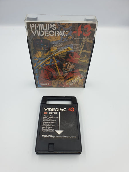 PICKAXE PETE PHILIPS VIDEOPAC 43 PRE-OWNED