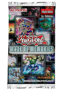 YUGIOH MAZE OF MEMORIES BOOSTER PACK 1ST EDITION