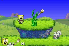 SPONGEBOB SQUAREPANTS SUPERSPONGE GBA