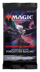 MTG: D&D ADVENTURES IN THE FORGOTTEN REALMS 15 CARD DRAFT BOOSTER