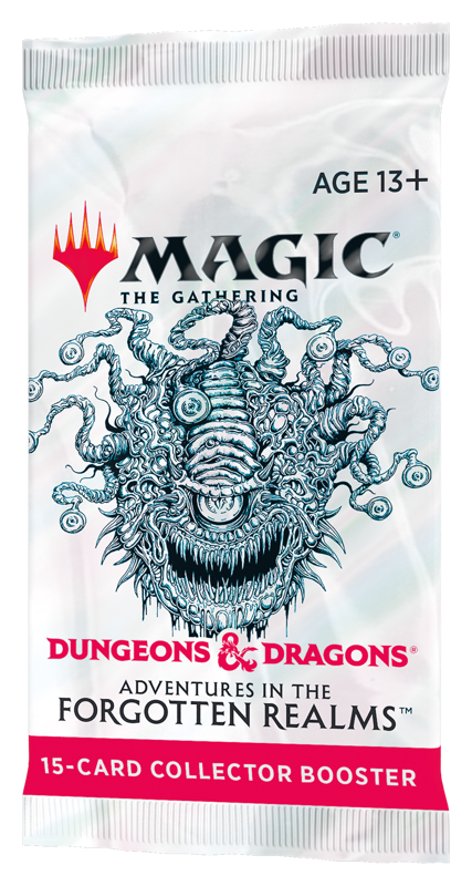 MAGIC THE GATHERING D&D ADVENTURES IN THE FORGOTTEN REALMS 15 CARD COLLECTOR BOOSTER PACK