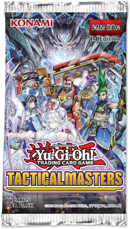 YUGIOH TACTICAL MASTERS BOOSTER 1ST EDITION