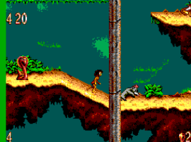 THE JUNGLE BOOK SEGA MASTER SYSTEM