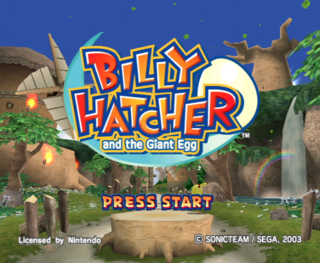 BILLY HATCHER AND THE GIANT EGG NINTENDO GAMECUBE
